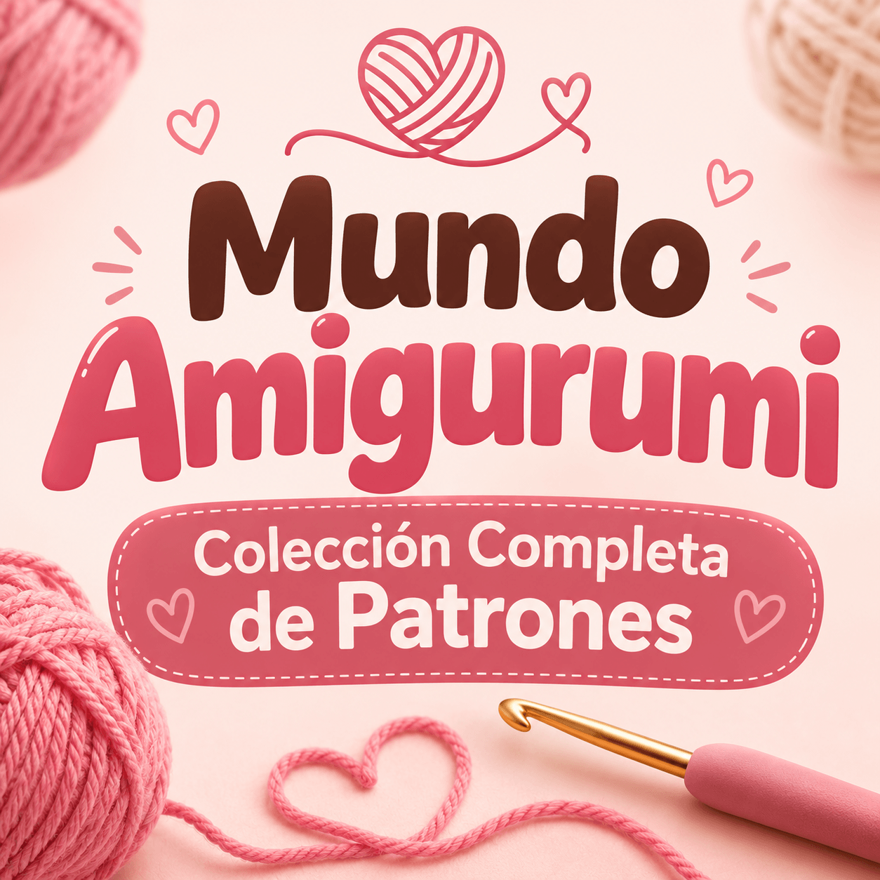 Mundo Amigurumi — Colección Completa de Patrones