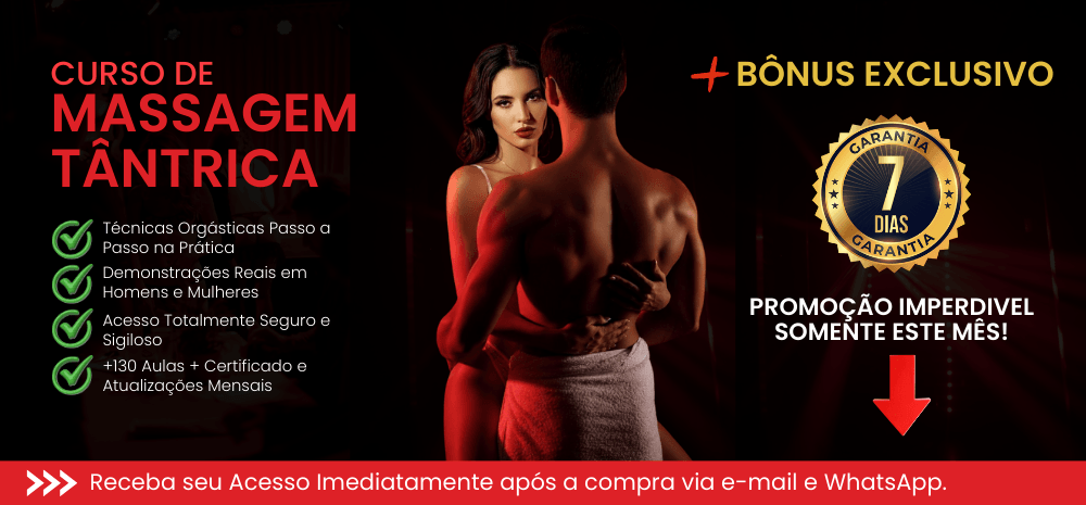 Banner Curso de Massagem Tântrica - Upgrade